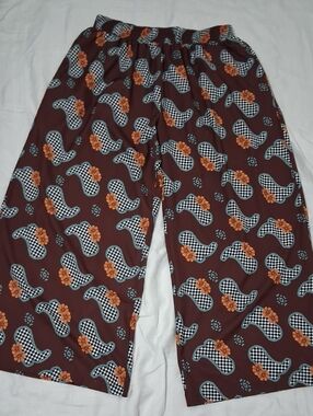 Southern Stitch High Waisted Western Pants For Women, XL, with Side Pockets